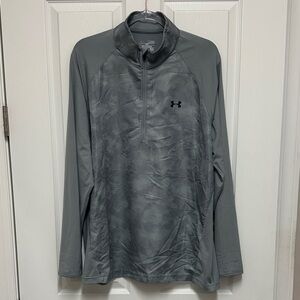 Under Armour Men's Charcoal Gray Pullover Jacket
